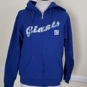 NFL For Her Giants full-zip hoodie
